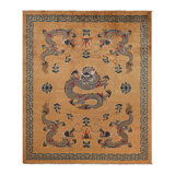One-of-a-Kind No Hand Knotted Area Rug