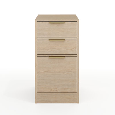 Kayden 15.75 " Wide 3 Vertical Filing Cabinet