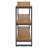 33.5"H x 39.5"W Steadham Etagere Storage Bookcase-330288817-318691127