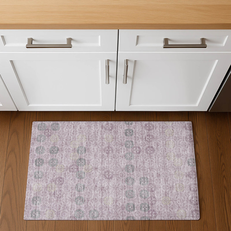 Premium Machine Washable Xamiera AMF1855 Geometric Rug, Rectangle 1'8" x 2'6"