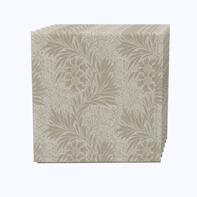 Carnamaddy 100% Cotton Floral Square Napkin