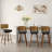 26" Mid-Century Modern Swivel Faux Leather Upholstered Wood Counter & Bar Stool-830138022-819236525