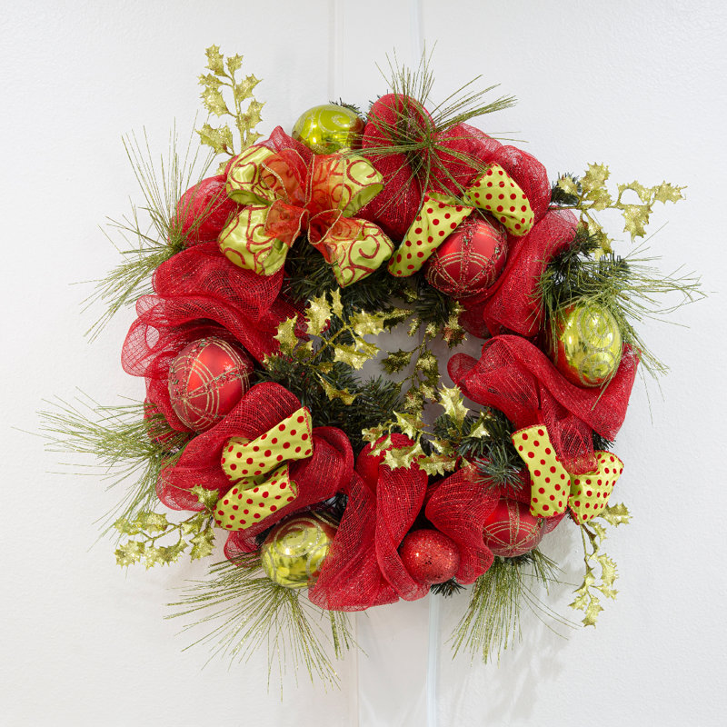 Couronne 35 po Joyful Reds & Jolly Greens