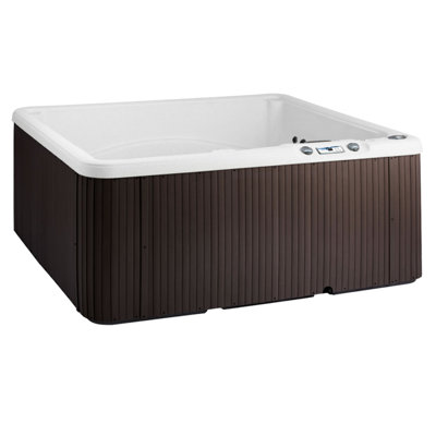Lifesmart Spas LS350 Plus 110 Volt 5-Person 28-Jet Rectangle Plug and Play Hot Tub with Ozonator -  Lifesmart Spas and Saunas, 401410510600.22