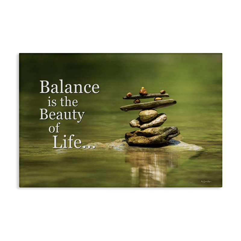«Balance Is Beauty» par Susie Boyer, H 20 po x l 30 po