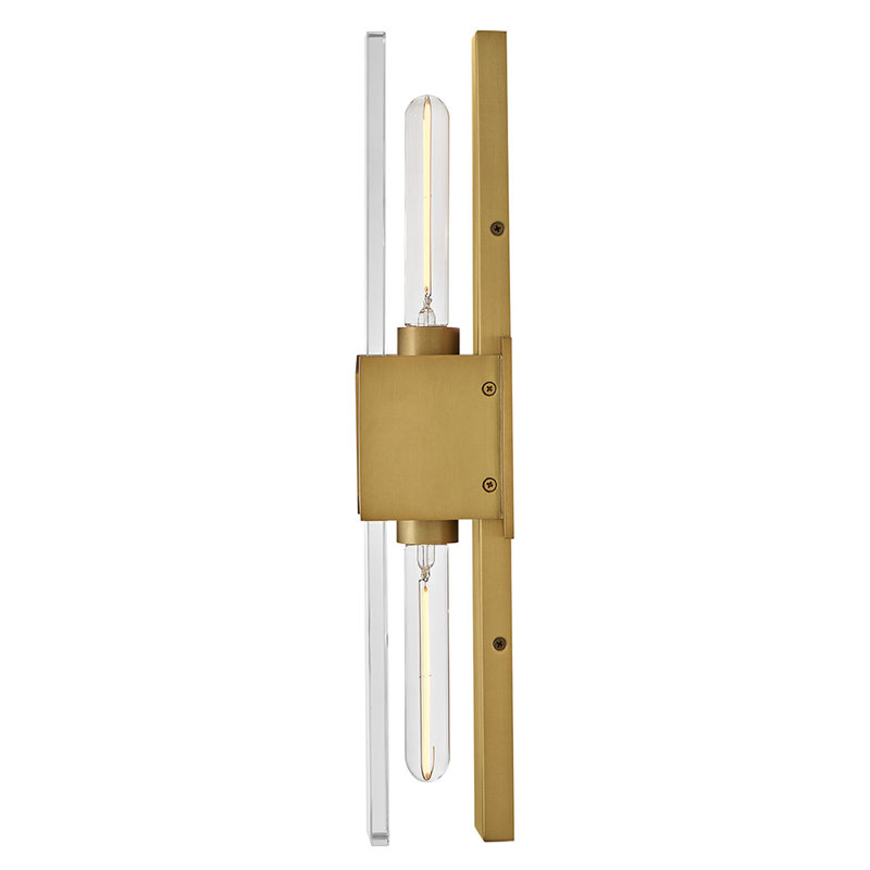 Monte 1 - Light Bath Sconce, Heritage Brass