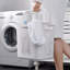 Trieur de paniers à linge à 4 niveaux, rangement à linge avec roulettes, paniers à linge roulants amovibles, chariot de salle de bain