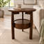 Jacxon Solid Wood Top End Table