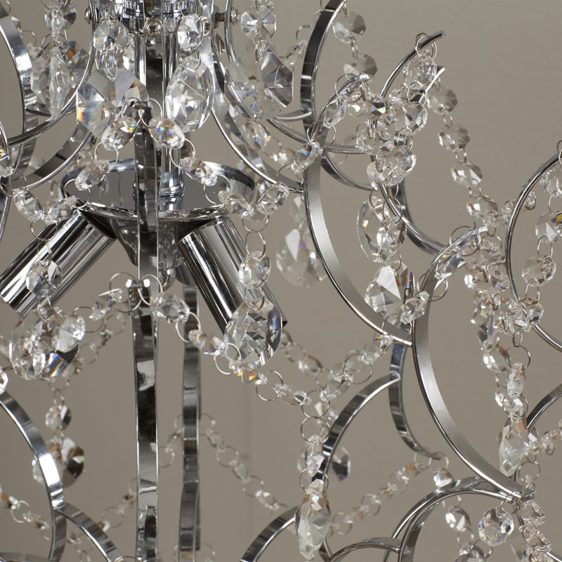 Lustre géométrique unique à 3 lumières Rosenda