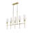 Hayse 5 - Light Dimmable Linear Chandelier-940876985