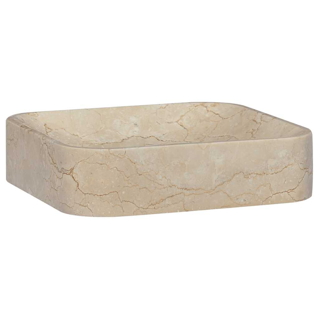 Borough Wharf Tressler 400mm L x 400mm W Marble Square Sink