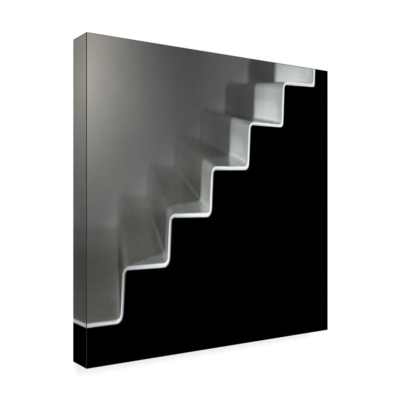 Art sur toile de Gilbert Claes Scala Allargata, H 18 po x l 18 po
