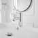 Single-Hole Single-handle Bathroom Faucet with Drain Assembly