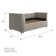 Valentina Twin Upholstered Daybed with Trundle