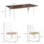 Ensemble de mobilier de piscine extérieure, ensemble de mobilier de jardin