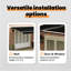 Brayden Studio Retractable Patio Awning-989693314-989693335