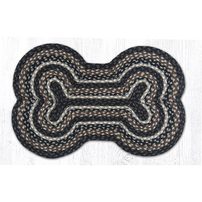  DB-313 Mocha/Frappuccino Large Dog Bone 18"x28"