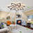 31.9'' 7 - Blade Dimmable LED Ceiling Fan with Remote Control and APP-1808303321