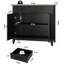Armoire de rangement moderne avec 2 tiroirs-1890086051