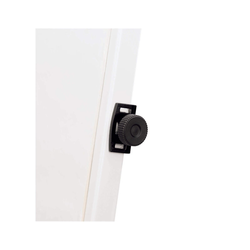 Office Flipchart with Round Base, White