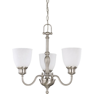 Lustre classique/traditionnel ombré 3 lumières Killough