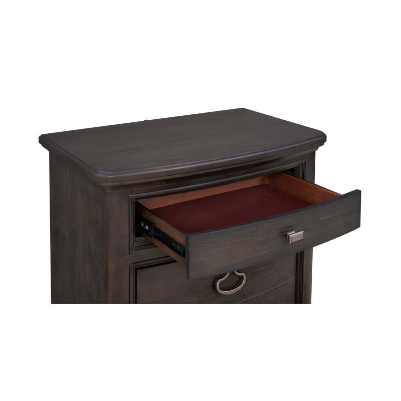 Nightstand, Dark Brown