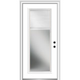 Primed Fibreglass Prehung Front Entry Door
