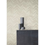 Chevron Metallic Wallpaper Roll