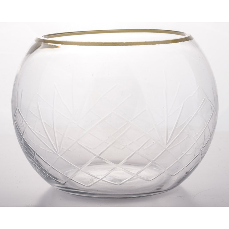 Frytown Glass Tabletop, 29cm H x 13cm W x 13cm D