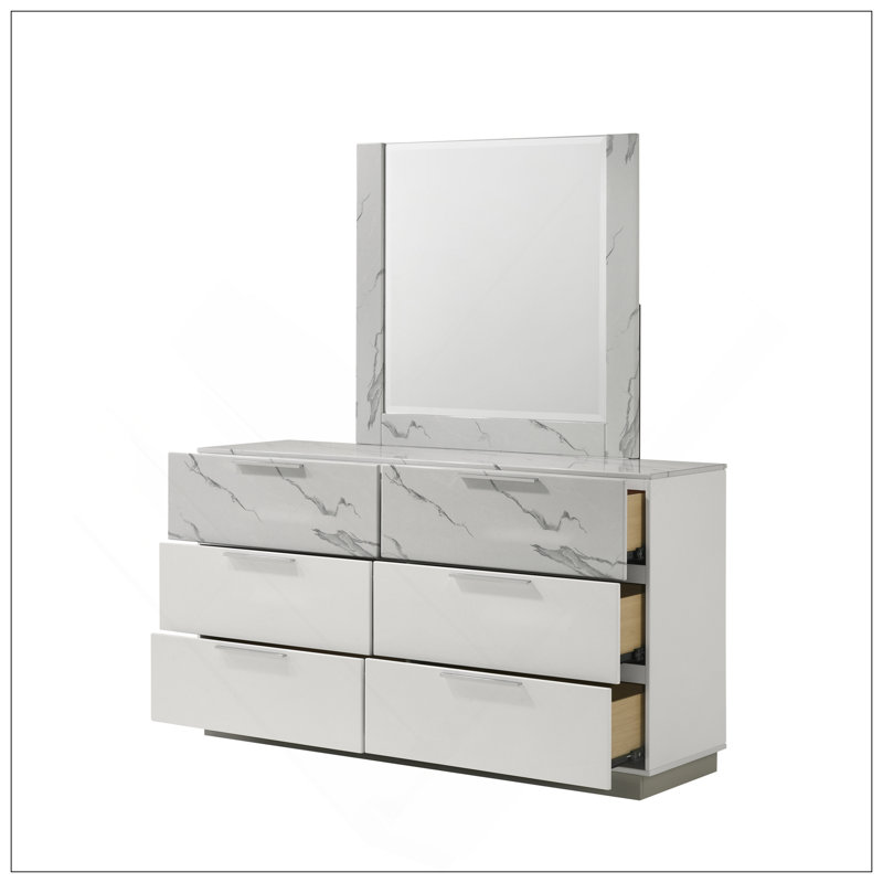 Miroir Mist blanc