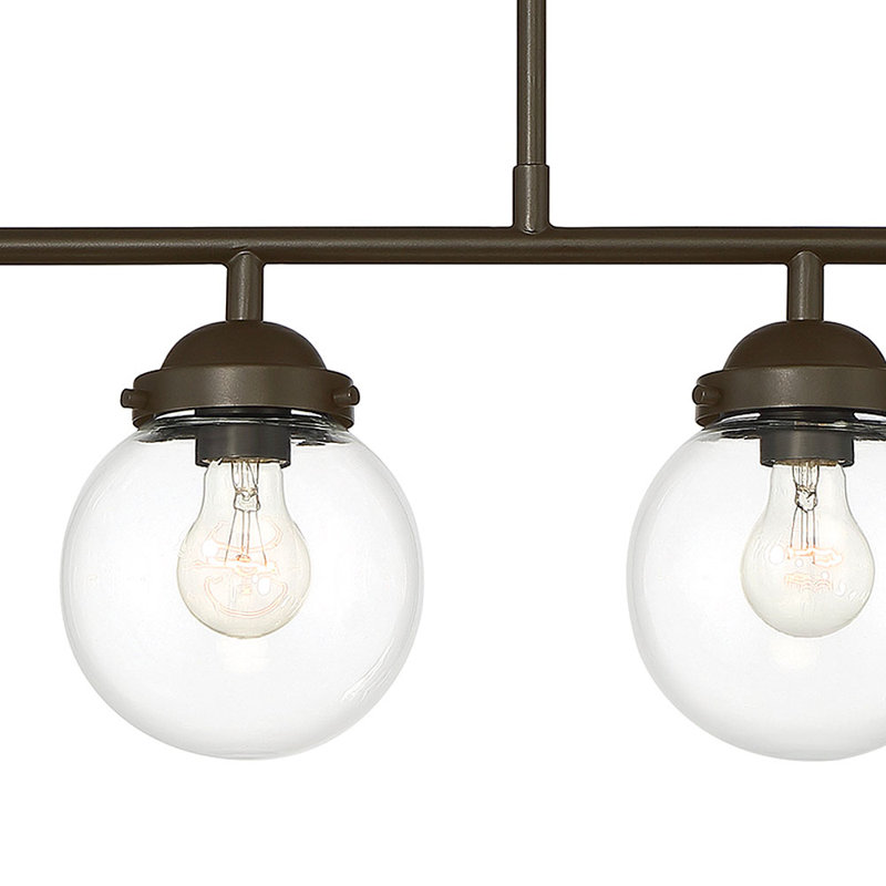 Wason 4 - Light Kitchen Island Pendant, Oil Rubbed Bronze