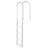 Pool Ladder Thickened 4-Step & 2 Handrails of 300 lb Capacity for 48-54 In Pool