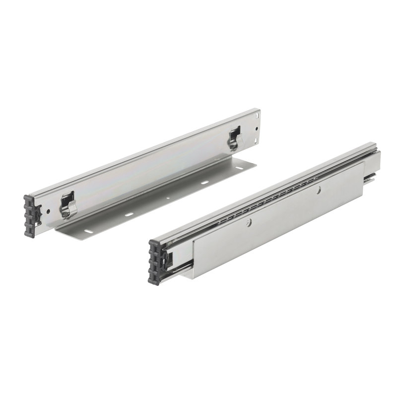 Tiroir TRINTY PRO EcoStorage en acier chromé dans un tiroir coulissant (paquet de 2), H 4,5 po x l 16 po x P 20 po