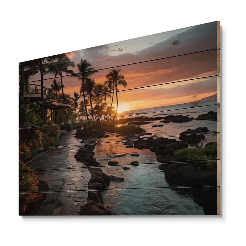 Emerfield " Maui Tropical Dreamscape I ", 24" H x 32" W x 0.78" D