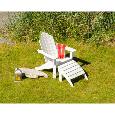 POLYWOOD Long Island Adirondack 2-Piece Set
