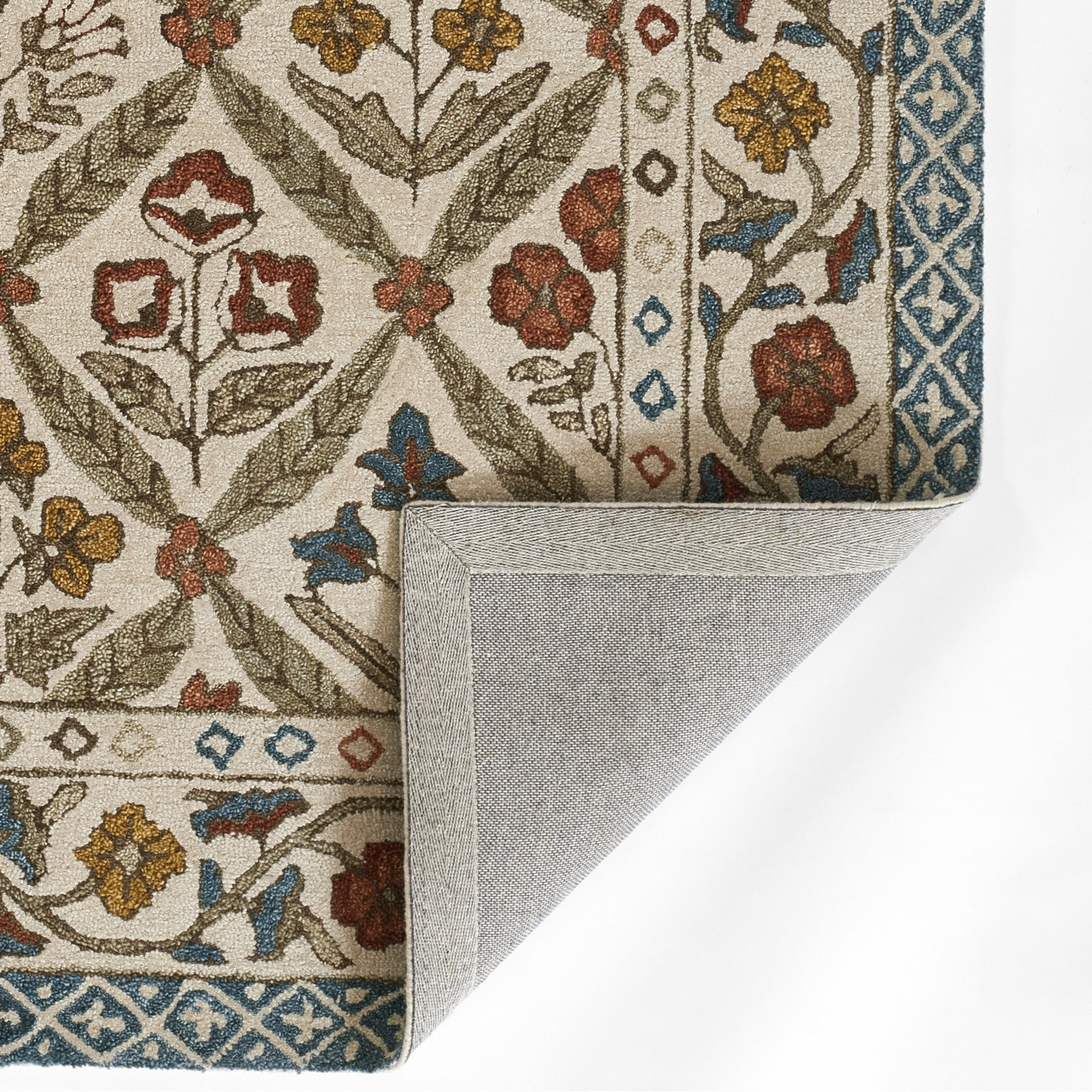 Alice Handmade Wool Rug, Runner 2'6" x 8'