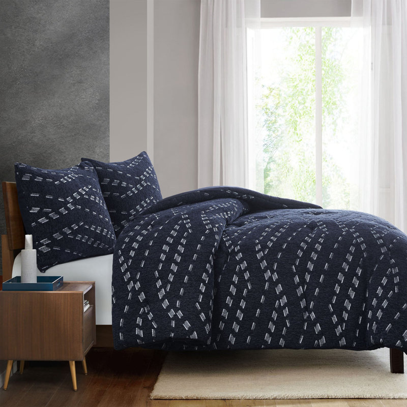 Venice 3pc Comforter Set, Queen Comforter + 2 Shams