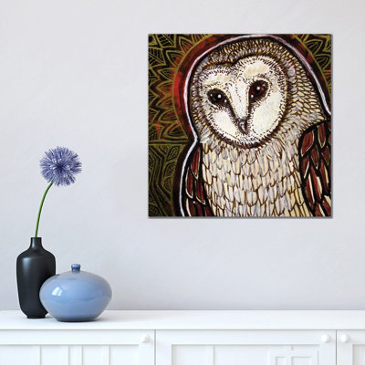Moonlight Visitor by Lynnette Shelley - Painting on Canvas