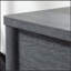 Commode, finition bleue