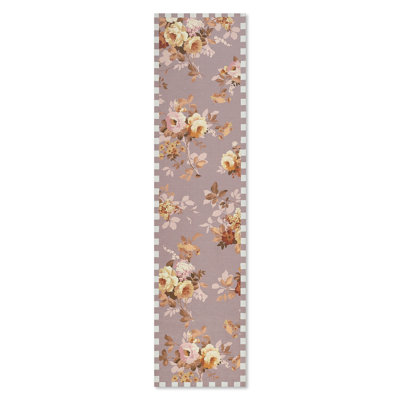 Wild Rose Washable Rug