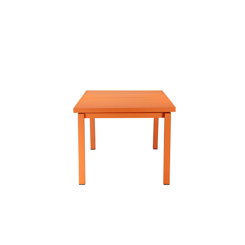 MMI Outdoor Dining Table, Orange