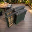 Ensemble de 2 chaises pliantes pour patio