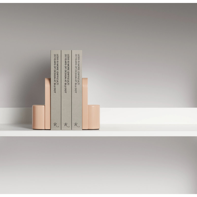 Kettle Office Bookend, Blush
