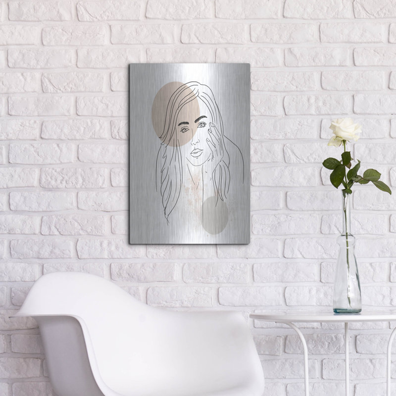 «Portrait de femme» par Sabrina Balbuena, H 24 po x l 16 po
