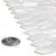 11.6" x 11.6" Seashell Honeycomb Mosaic Wall & Floor Tile