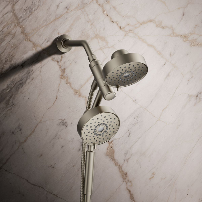 Purist® 2.5 GPM 2-In-1 Multifunction Shower Combo Kit, Vibrant Brushed Nickel