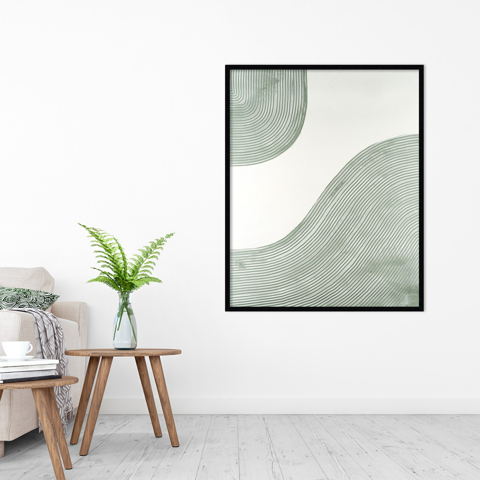 Get Going by Vanna Lam, Black, 41" H x 33" W x 1" D
