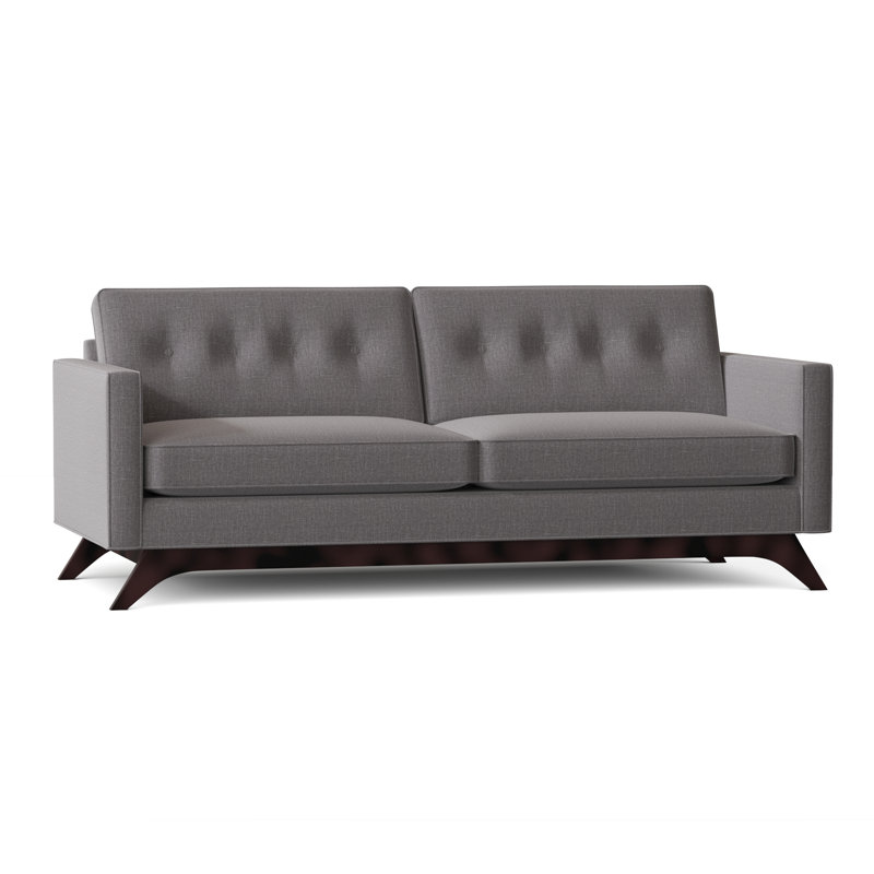 Flinn Upholstered 84'' Sofa, Macarena Slate