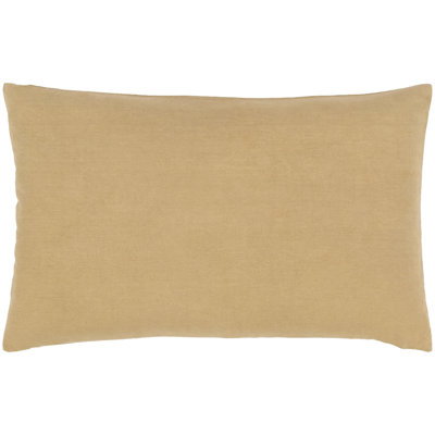 Text Linen Pillow Cover