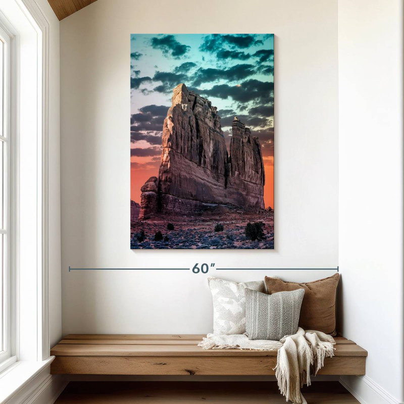 Alvord Arches National Park Rock, H 48 po x l 32 po